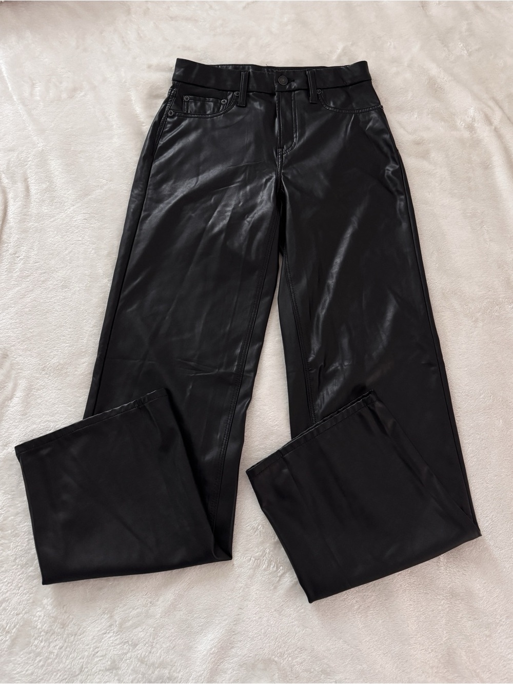 American Eagle Leather Pants Size 2 Long